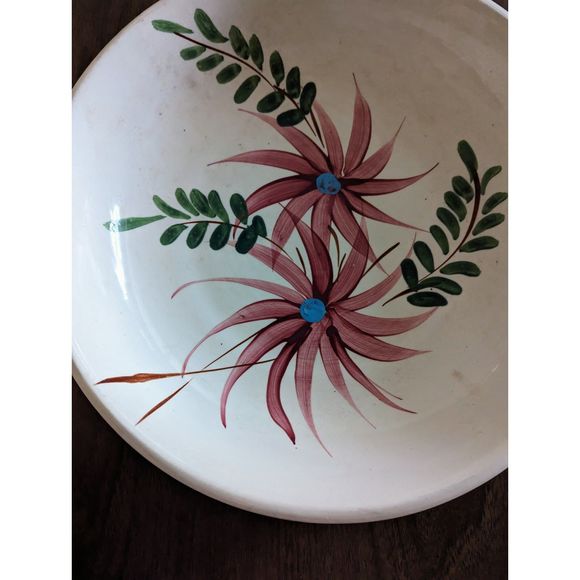 Vintage Robinson Ransbottom Pottery RRP Rustic Ware Large Bowl - Picture 13 of 14